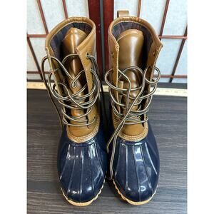 Sporto The original Duck Boot Women's size 7.5 Flannel inside